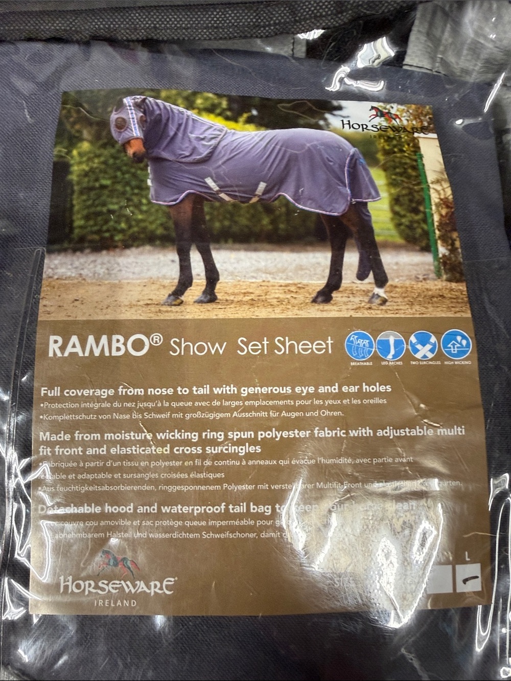 Rambo Show Set Sheet - new large